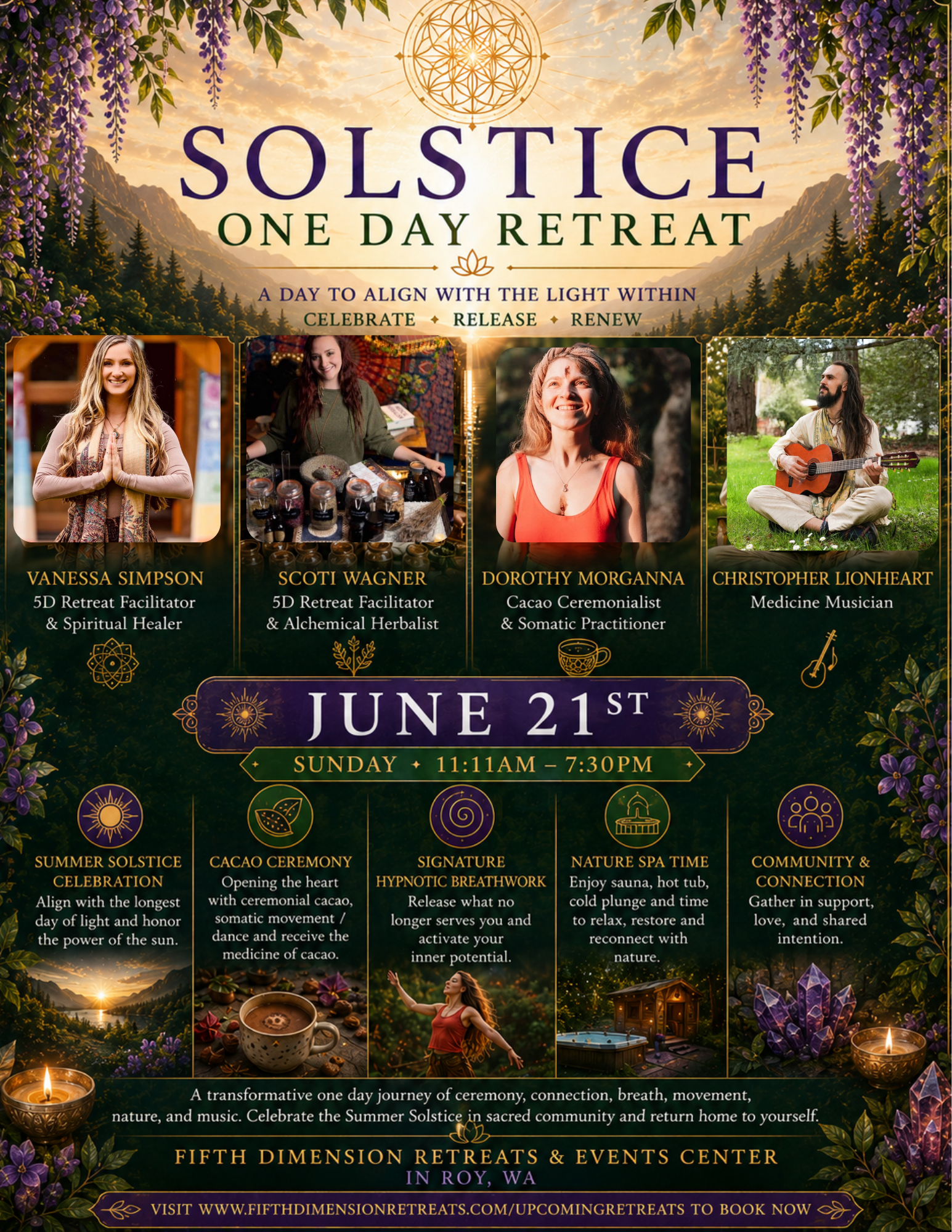 Summer Solstice ReBalance One Day Retreat