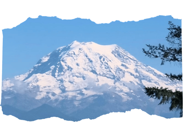 Mount Tahoma is 1 hour drive away