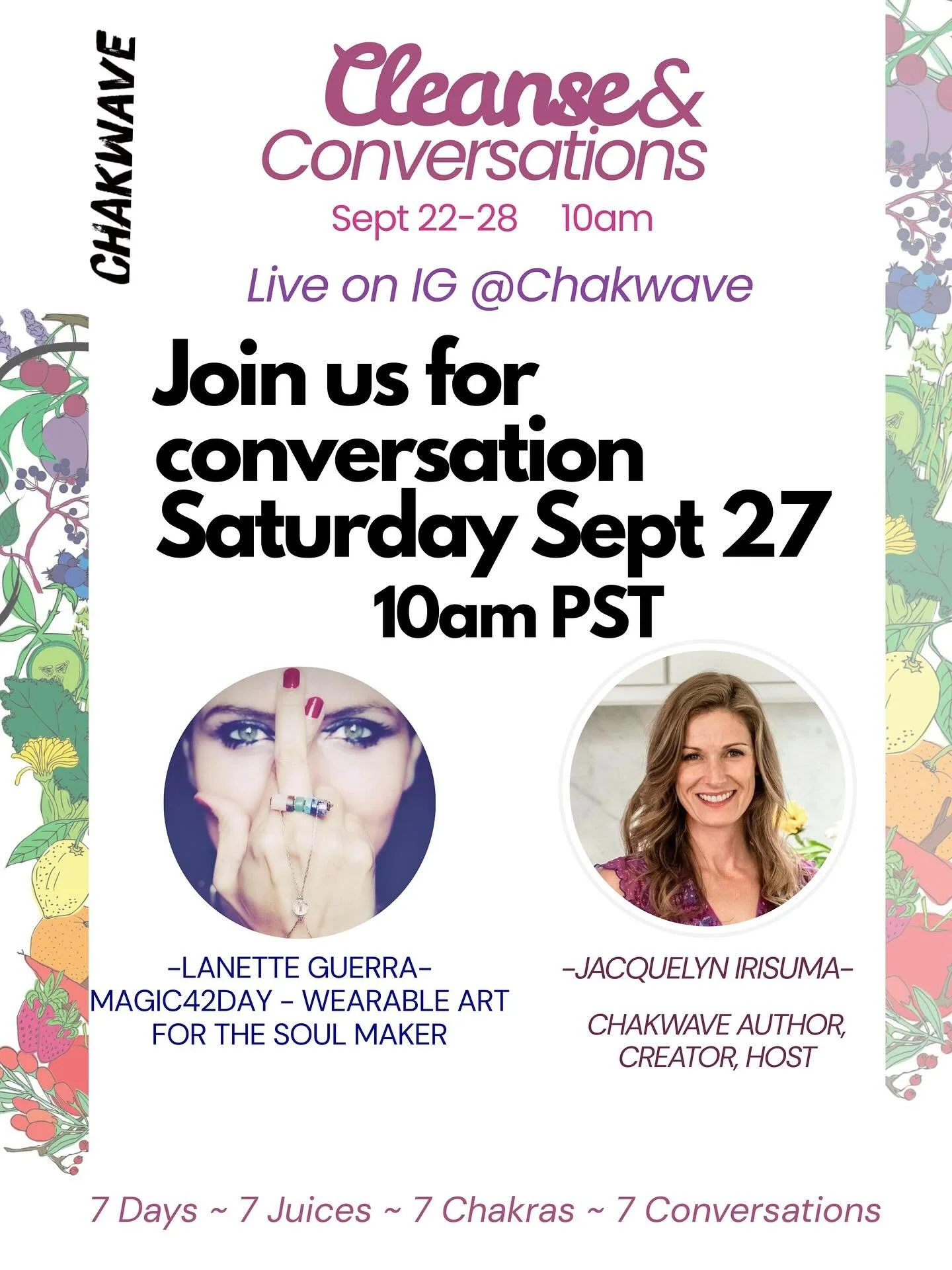 @magic42day and I tune into Third Eye intuition at 10AM on day SIX of the ChakWave Cleanse. 💙👁️
Lannette Guerra is a biophilic architectural designer by day turned spiritual jeweler by night, weaving nature’s rhythm into every piece she crea