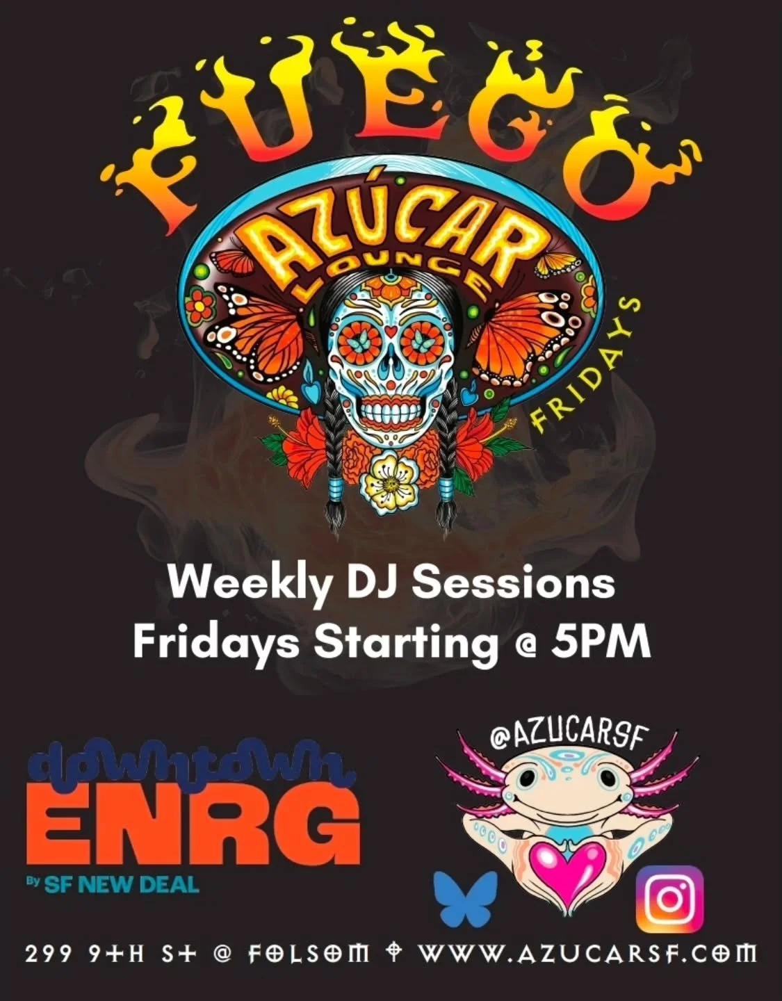 Fuego

Our Weekly Friday Night DJ Session kicks off tonight at 5p.  Happiest Hours are 4 to 7.

#DJ
#music
#tacos 
#tequila