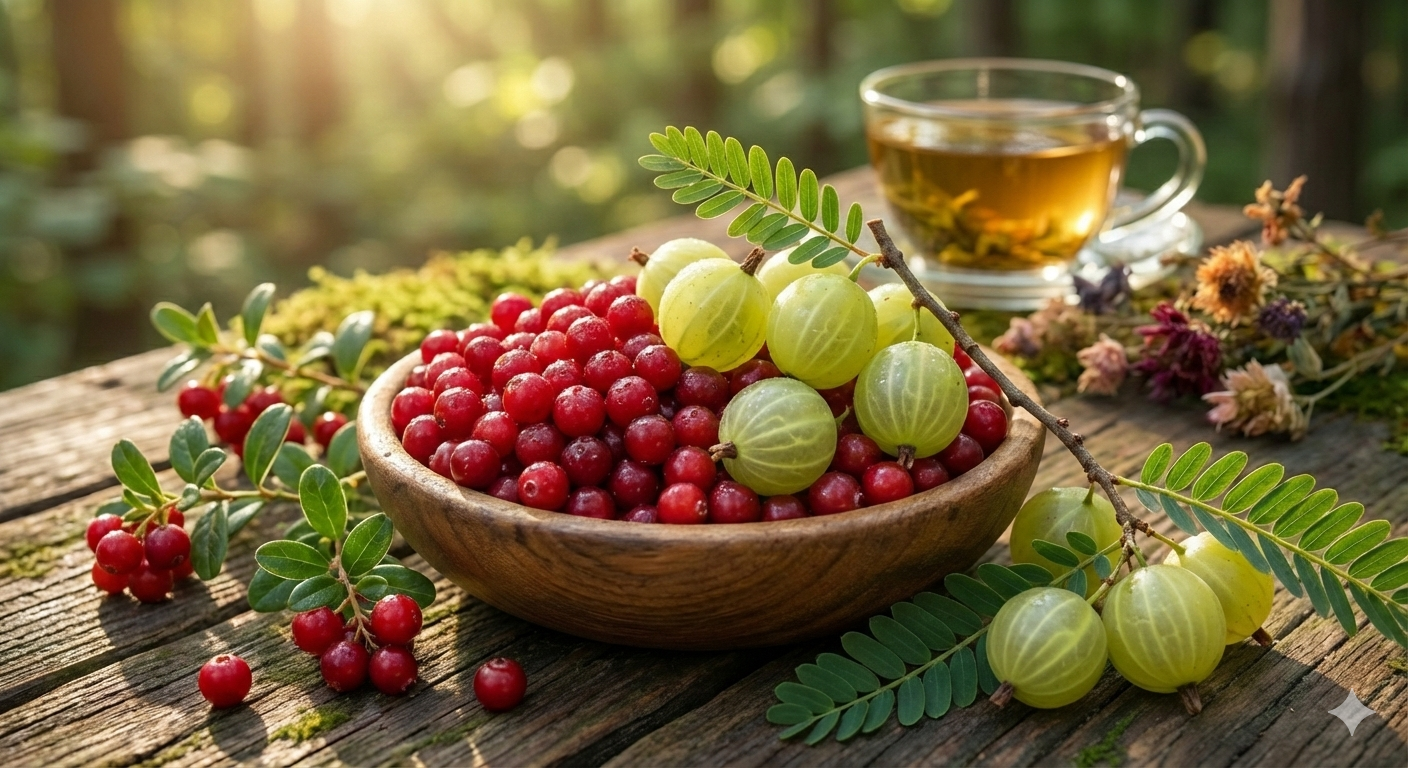 Lingonberry and Amla May Improve Wrinkles