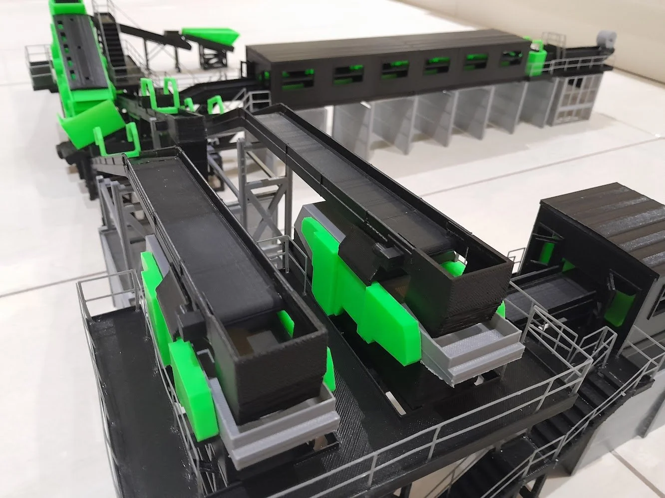 Large Manufacturing Plant Model