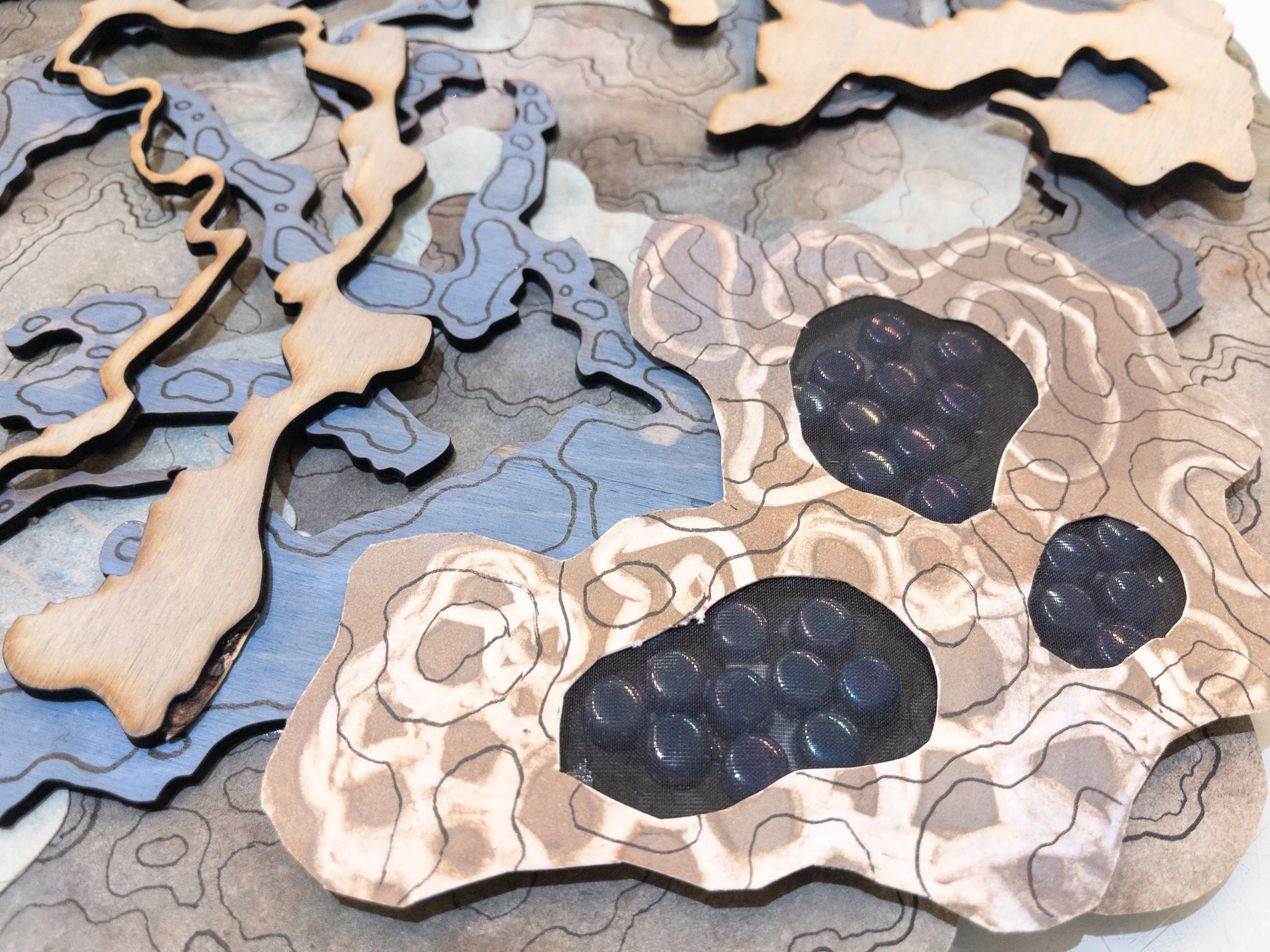 Charybdis (2025, mixed media)