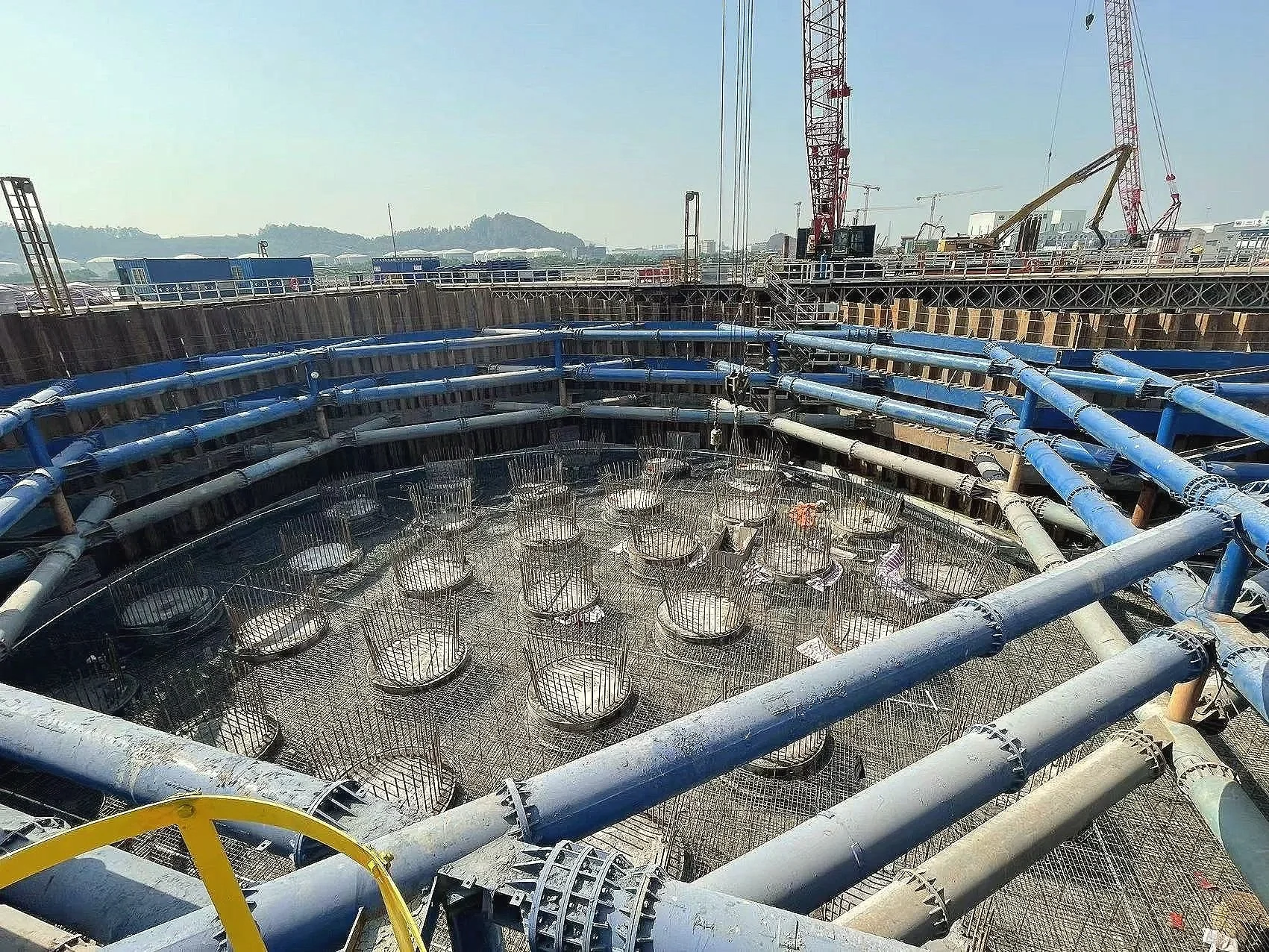 Pile Cap Foundation with GFRP Rebar