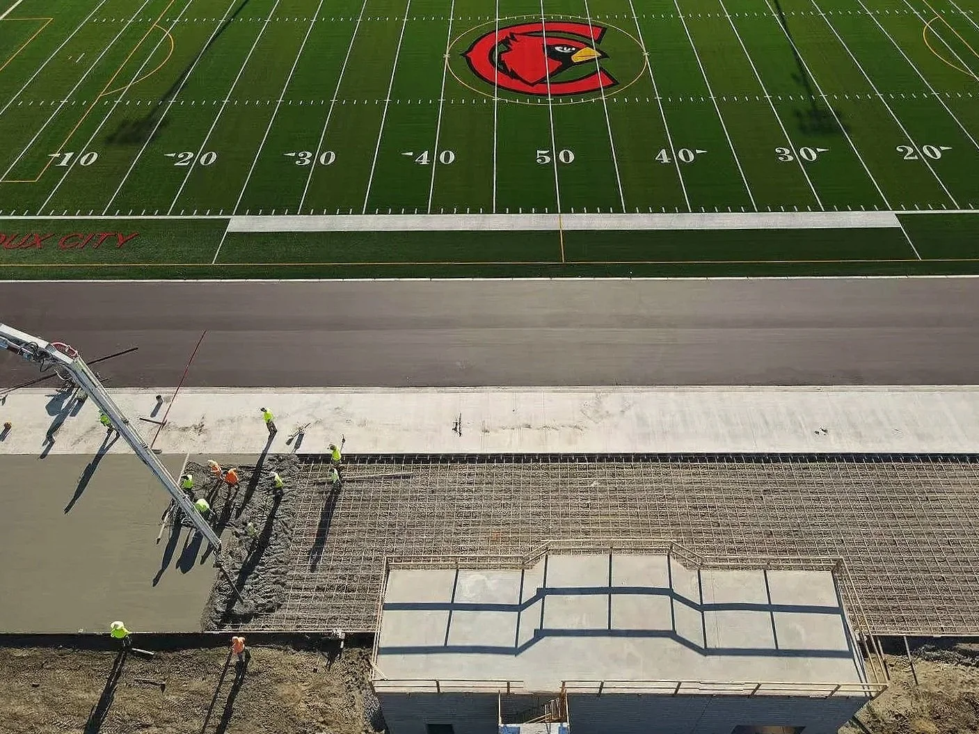 Sportfield Pavement Reinforcement 