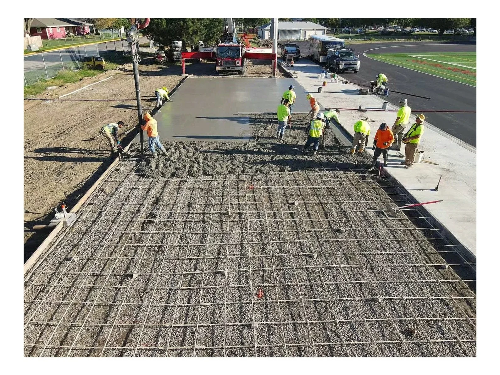 Stadium Reinforcement for Heavy Load 