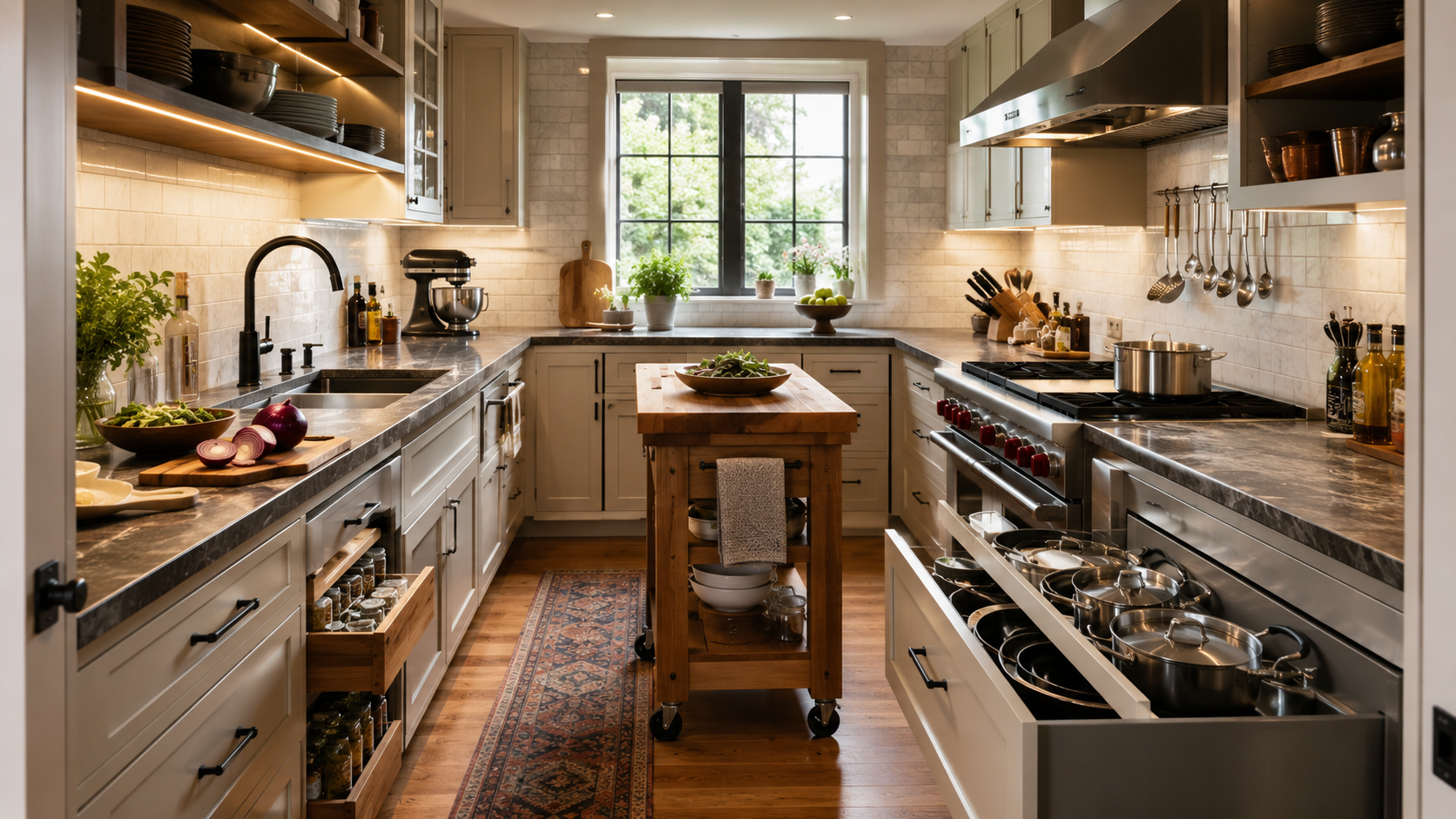 How to Make a Small Kitchen Work Like a Professional Chef's Kitchen