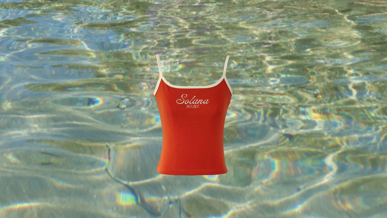 Solana Signature Tank Top - Sunset