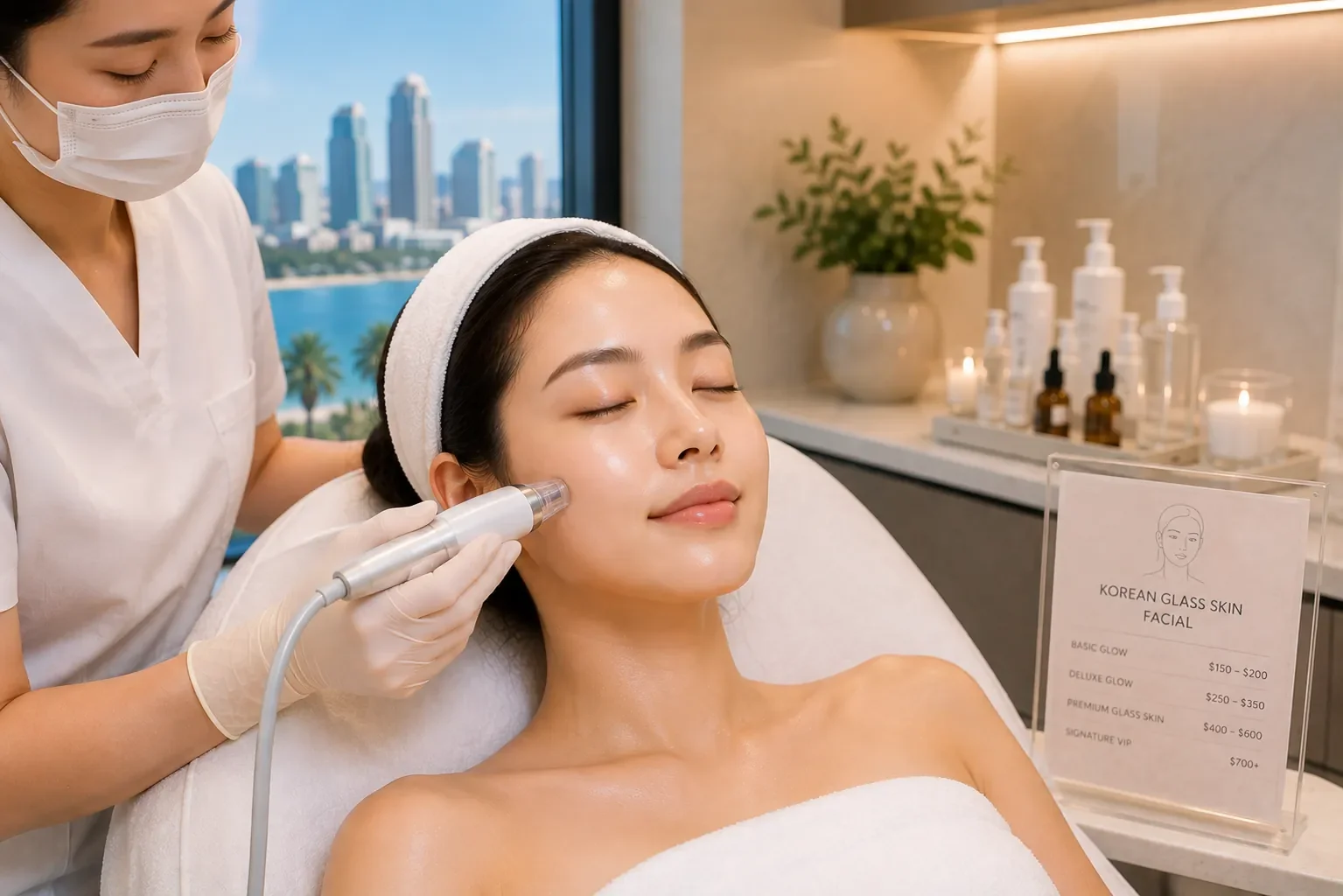 How Much Does a Korean Glass Skin Facial Cost in San Diego? (2026)