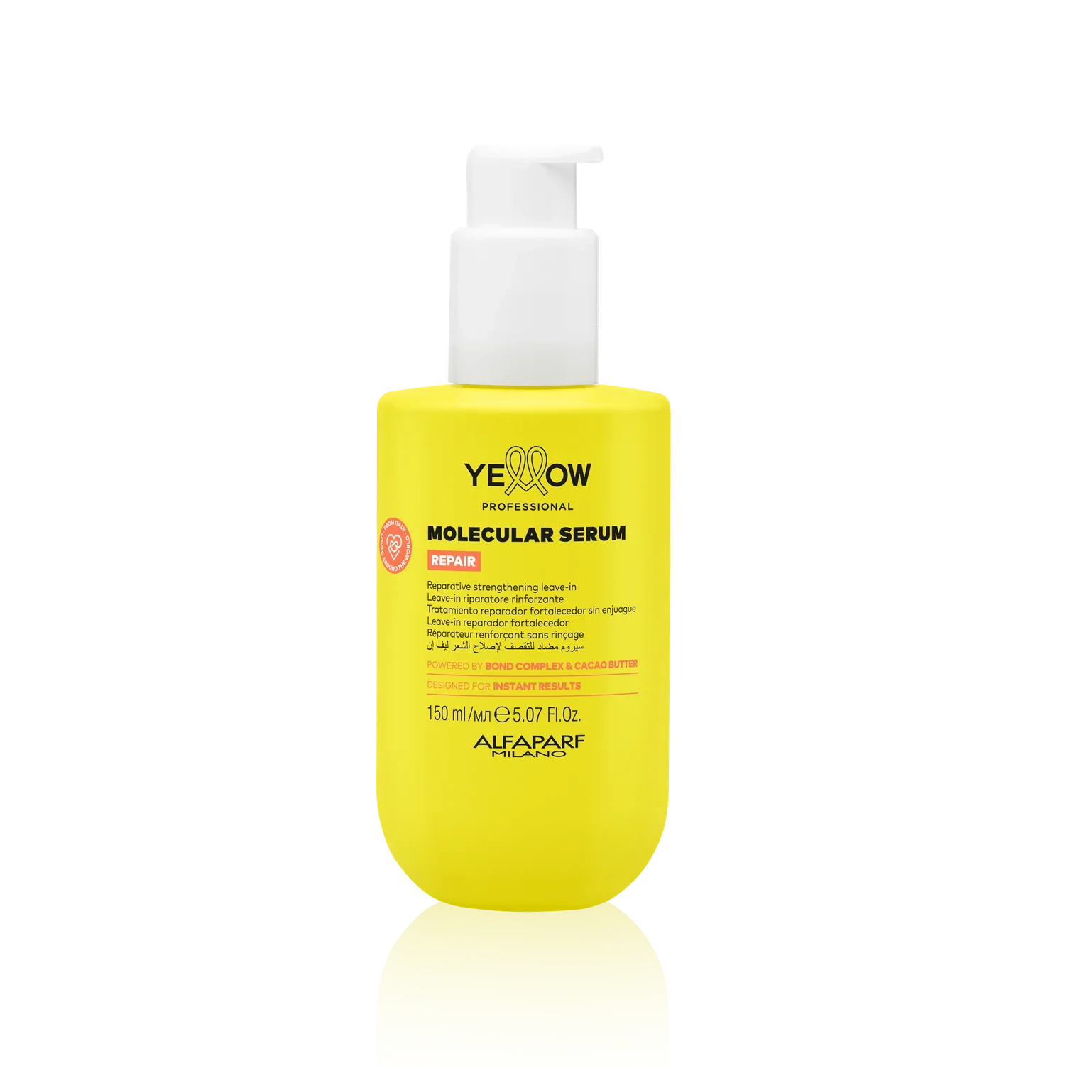 ALFAPARF YELLOW REPAIR BOND LEAVE IN SERUM 150 ML.webp