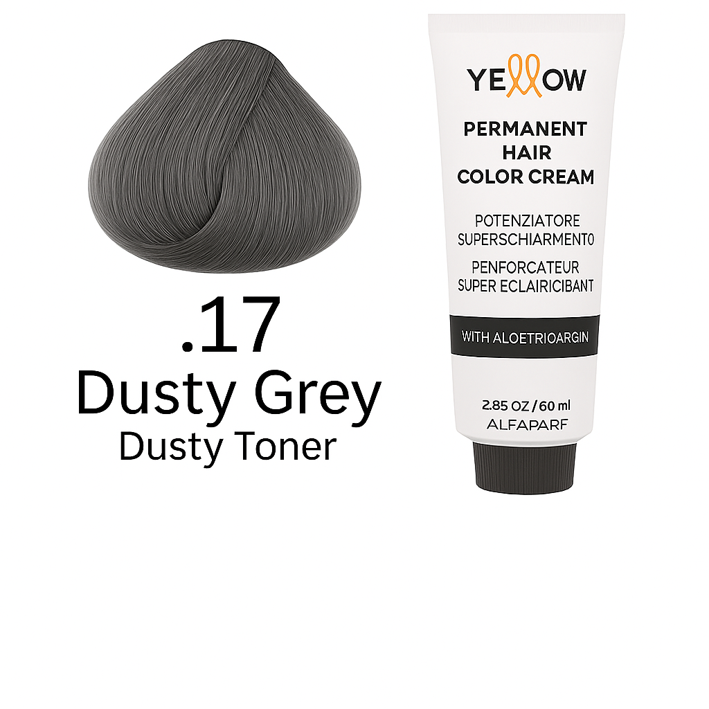 ALFAPARF YELLOW .17 TONER DUSTY GREY 3.5 OZ