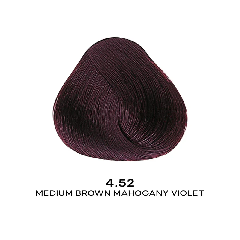 ALFAPARF EVOLUTION COLOR 4.52 - MEDIUM BROWN MAHOGANY VIOLET 2.05OZ