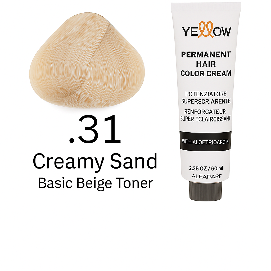 ALFPARF YELLOW .31 PURE TONER CREAMY SAND 3.5 OZ