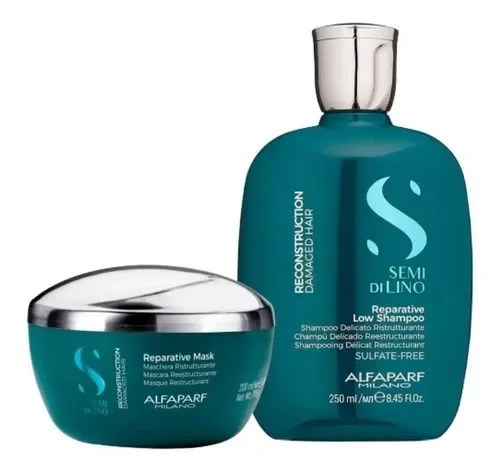 ALFAPARF SHAMPOO RECONSTRUCTOR 250 ML. - MASCARILLA RECONSTRUCTORA 200 ML