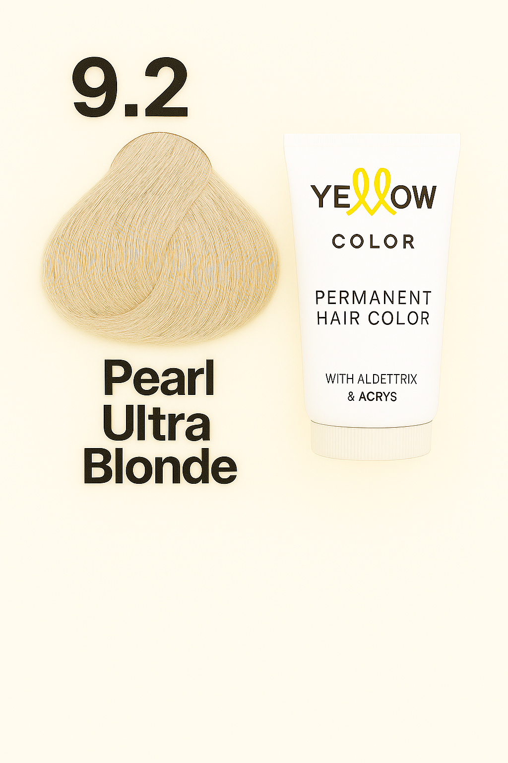 ALFAPARF YELLOW COLOR 9.2 - VERY LIGHT VIOLET BLONDE 3.5 OZ