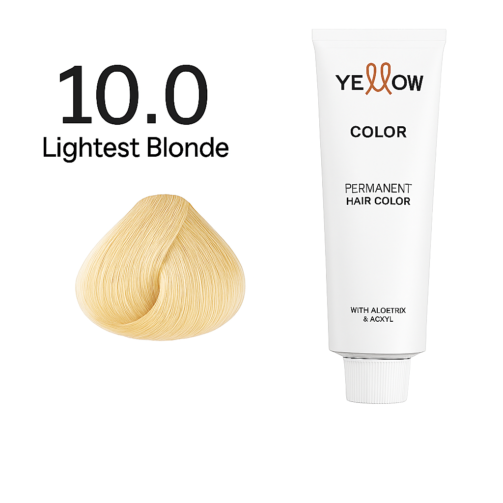 ALFAPARF YELLOW COLOR 10.0 – LIGHTEST NATURAL BLONDE 3.5 OZ