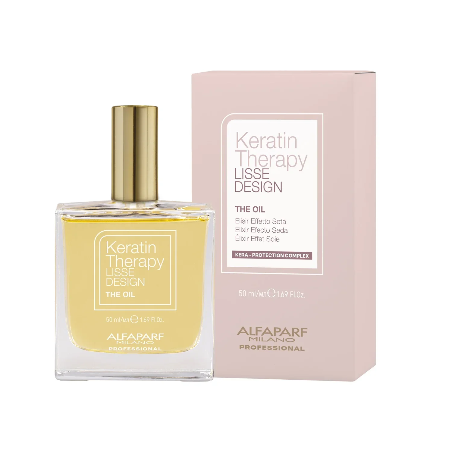 ALFAPARF LISSE DESIGN KERATIN THERAPY OIL 50 ML.