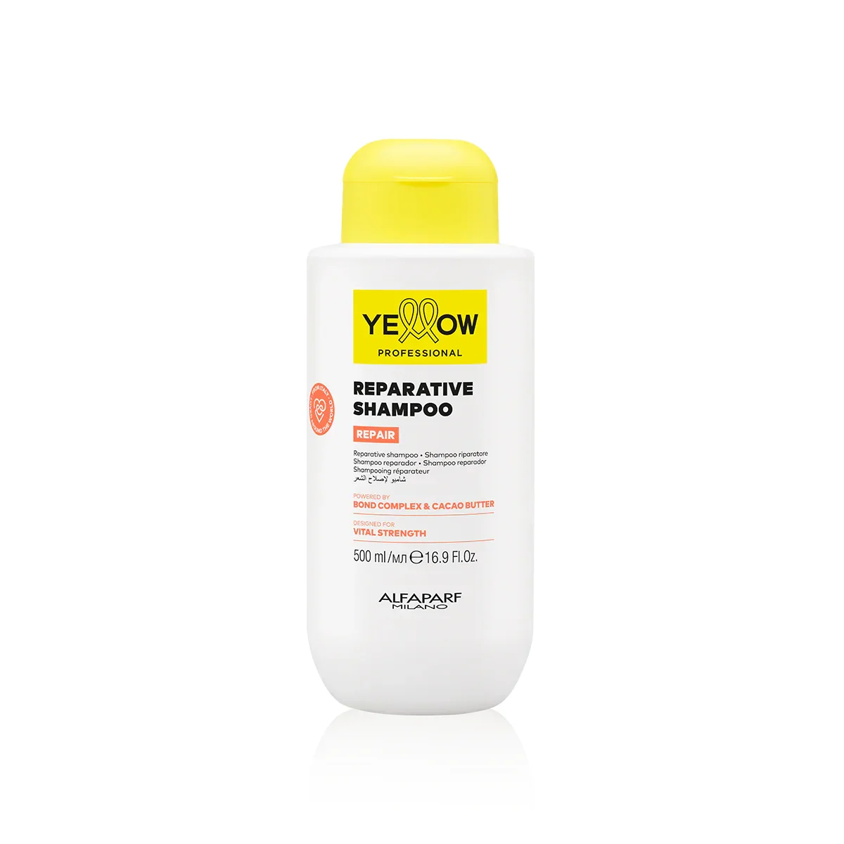ALFAPARF YELLOW REPARATIVE SHAMPOO 500 ML.webp