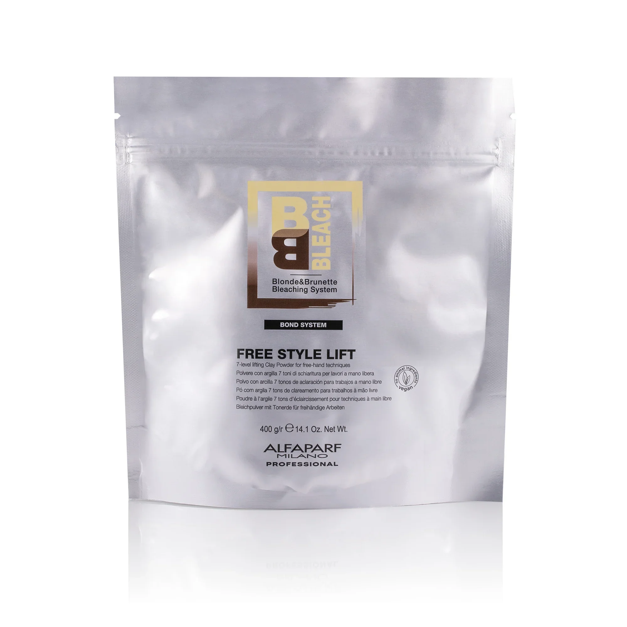 ALFAPARF BB BLEACH FREE STYLE LIFT CLAY 7 LEVELS 400 GRS