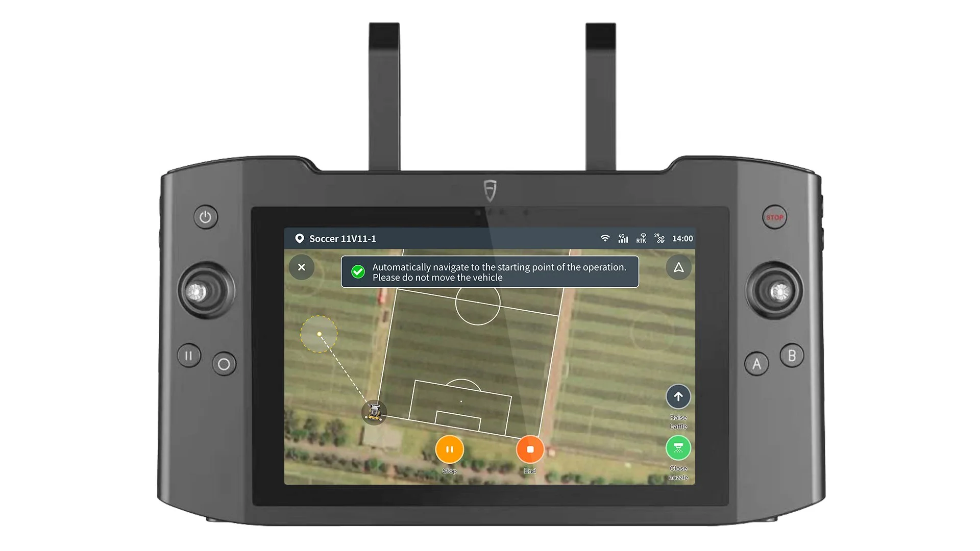 Identify the starting point automatically for marking without manual intervention.