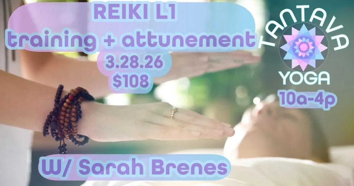 Reiki L1 is here ✨🤲✨ Learn the ancient art of energy healing for your self, whether or not you are interning becoming a practitioner 💖 This training and attunement is recommended for all levels of ability and interest ✨

Reiki I Workshop with Sarah