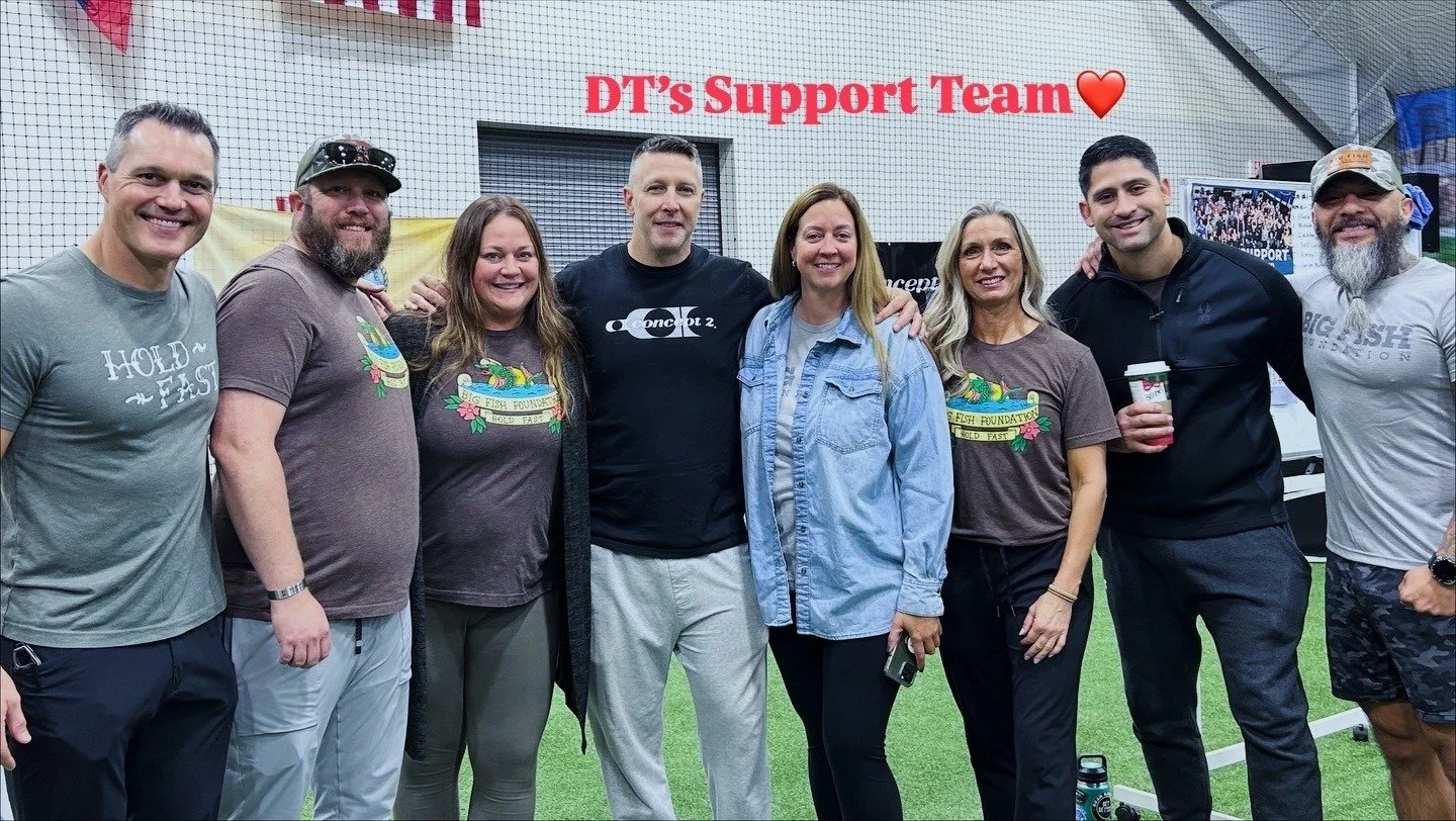 DT’s Support Team poses together at DT’s Row 2025.