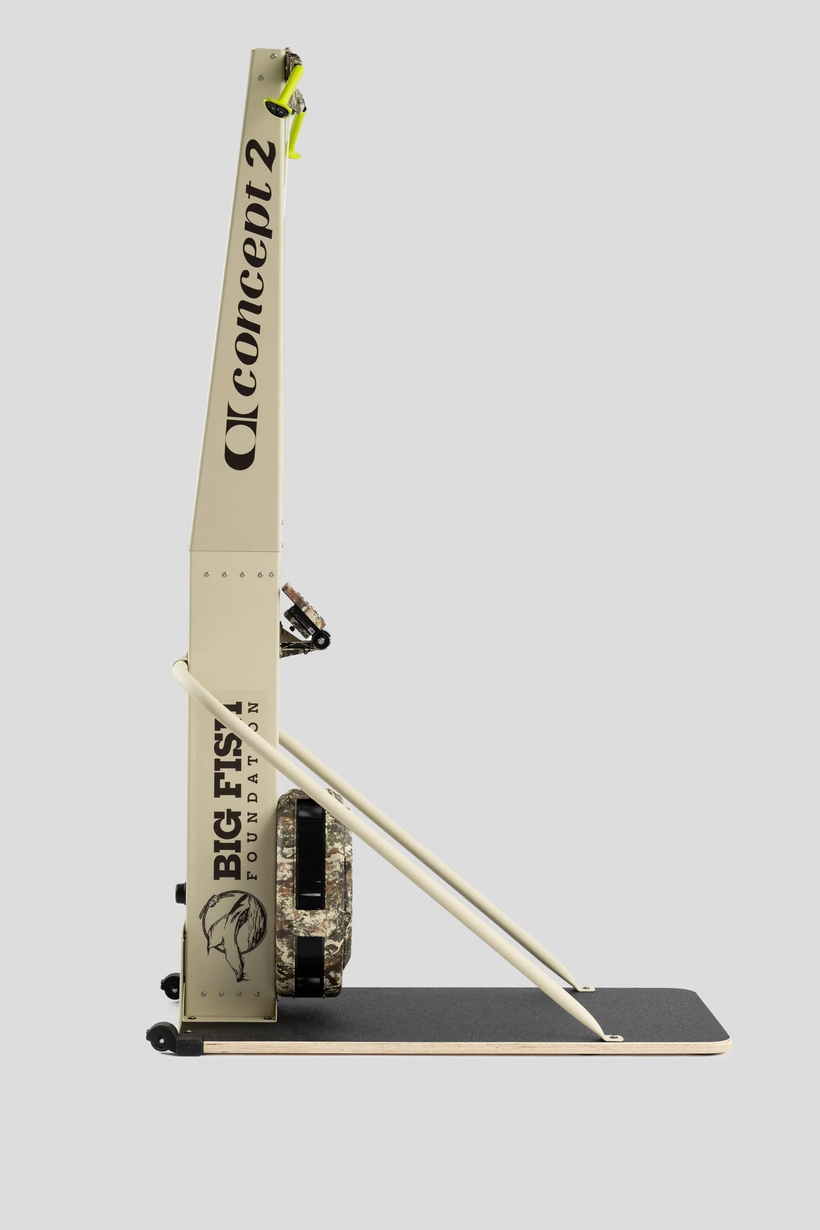 Opposite side profile of the custom SkiErg