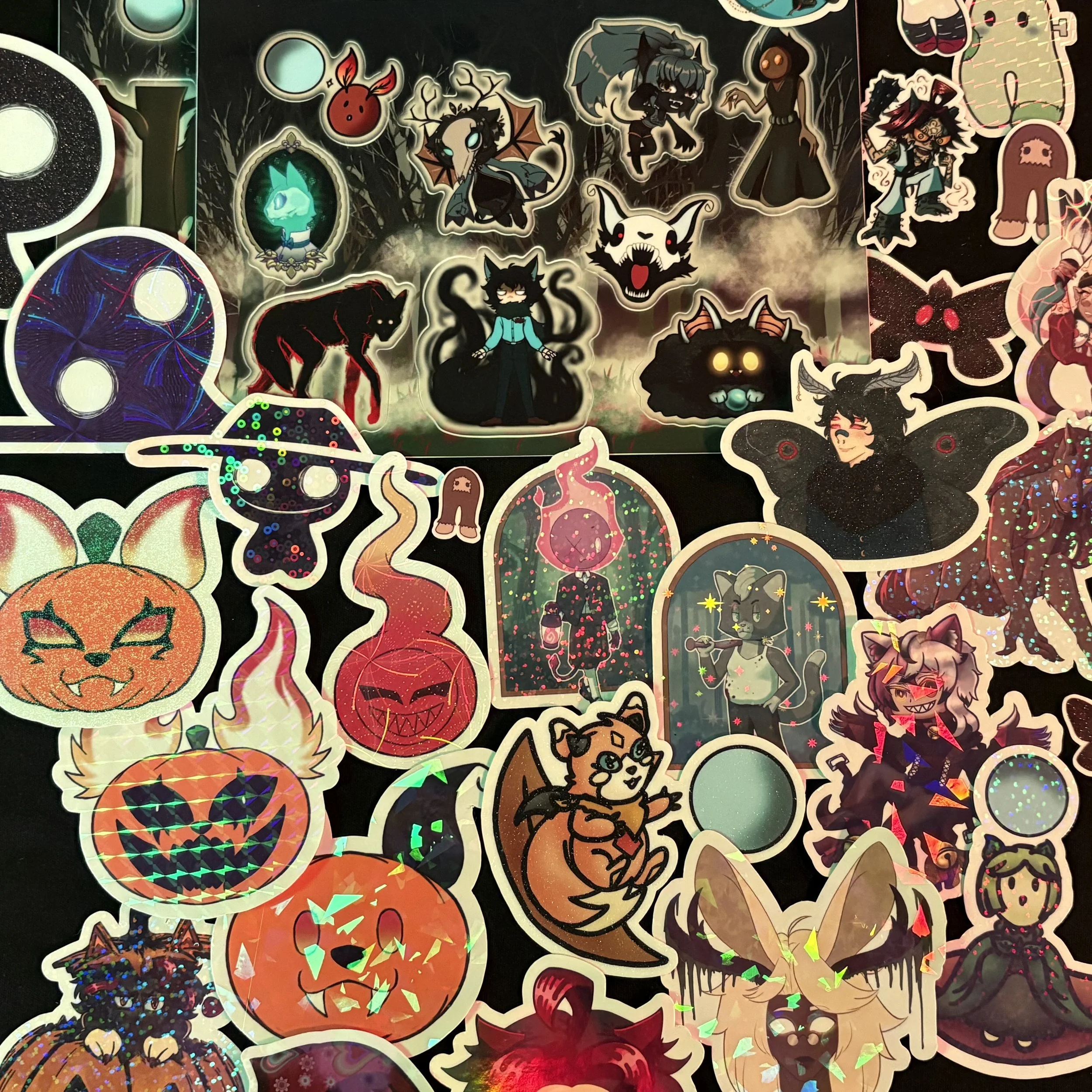 The Halloween Party Sticker Singles