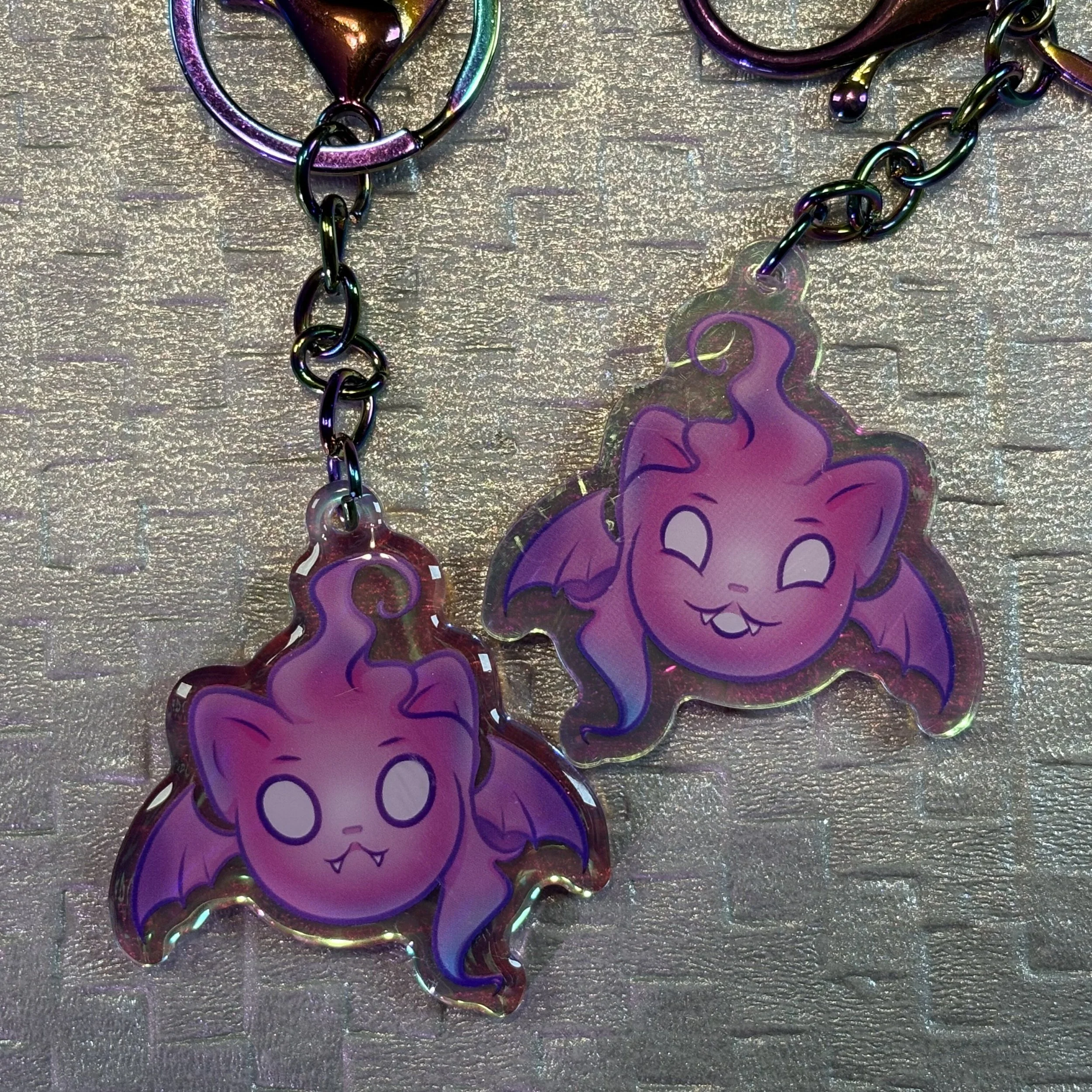 Soul CheshireHedgie Keychain