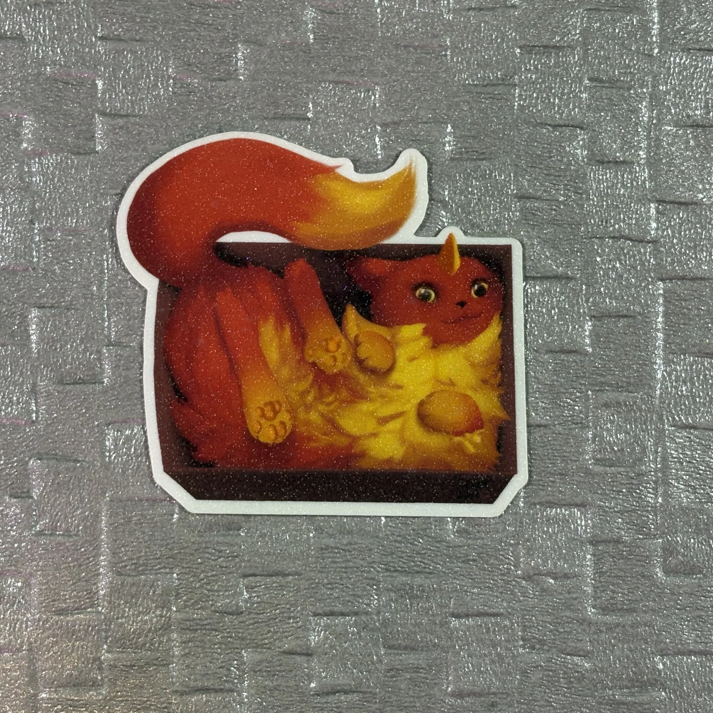 Peace in a Box Sticker