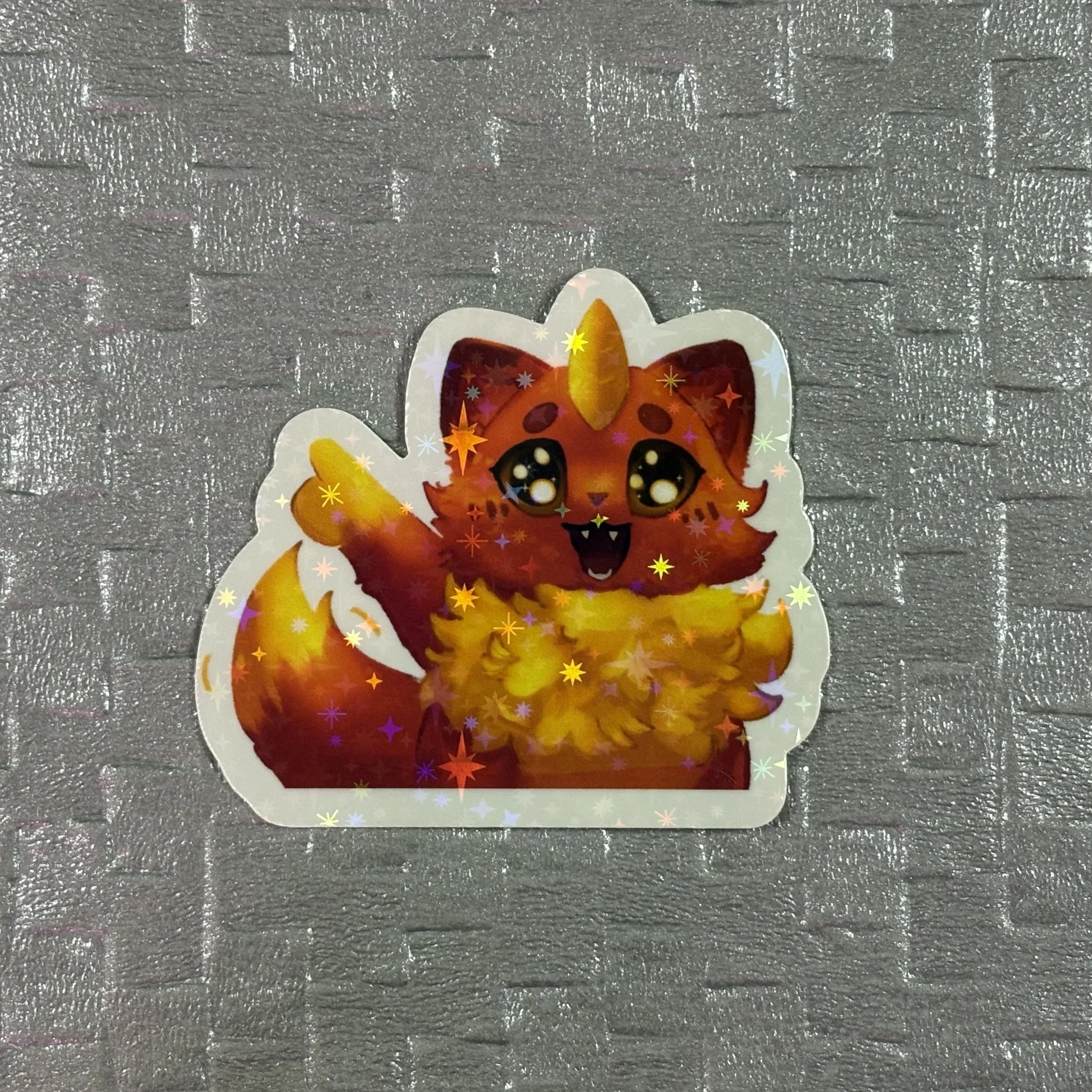 Peace Waving Sticker