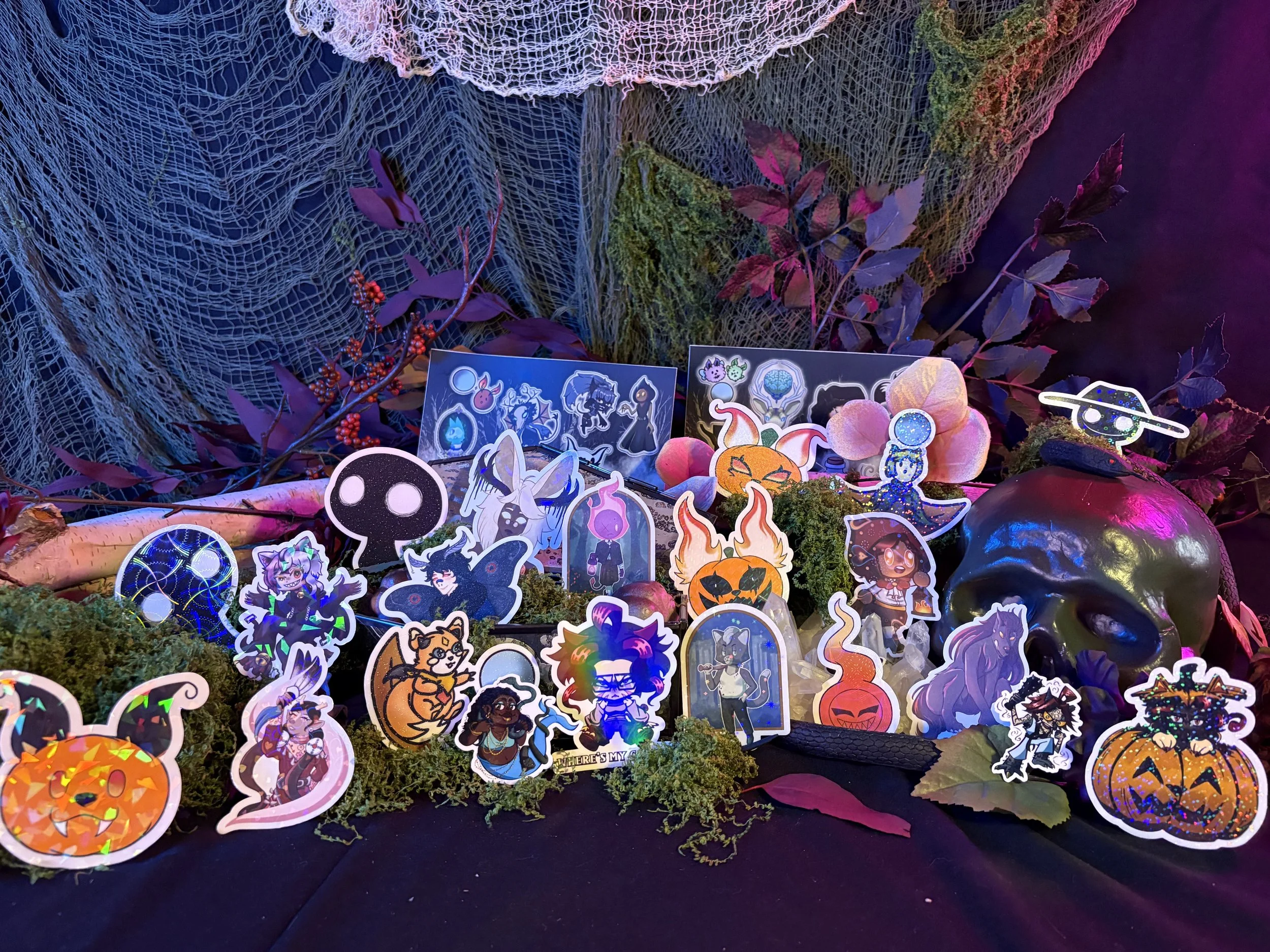 The Halloween Party Sticker pack