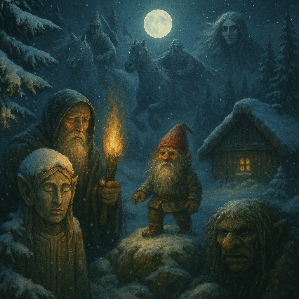 Jólablót: The Norse Midwinter Feast of Sacrifice, Spirits and Renewal
