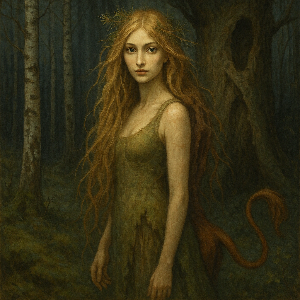 The Huldra: The Hidden One Beneath the Hill