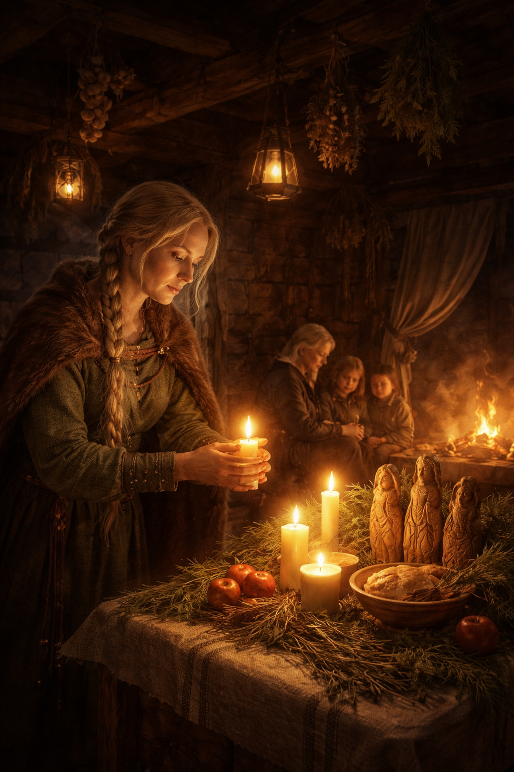 Mother’s Night (Mōdraniht): The Anglo-Saxon Midwinter Rite and Its Germanic Roots
