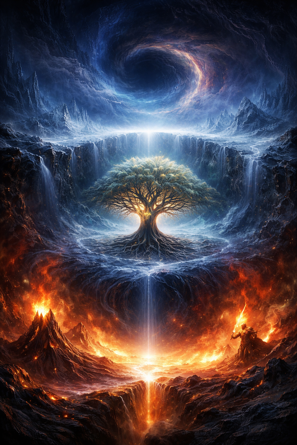 Ginnungagap: The Primordial Void of Norse Creation