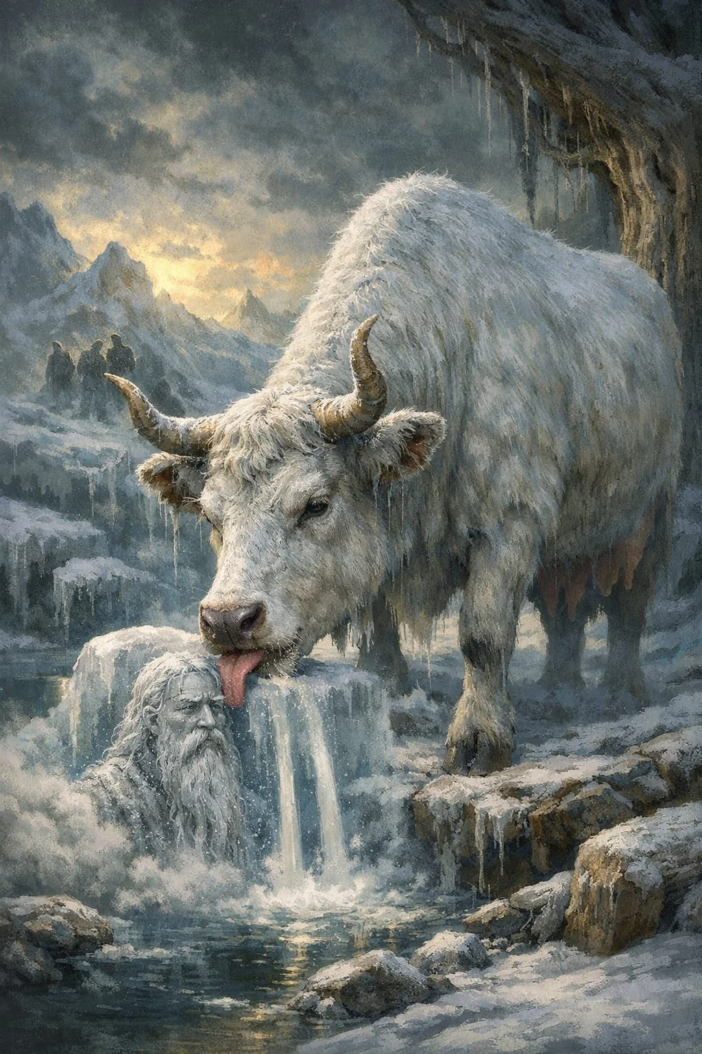 Auðhumla: The Cow Who Licked the World Awake