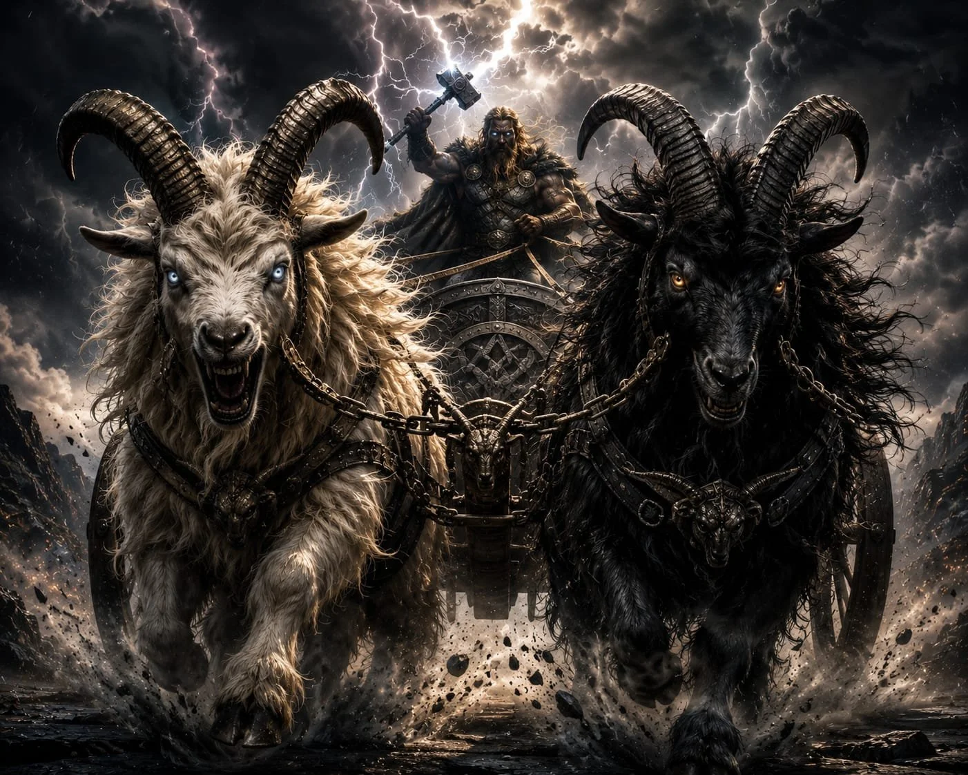 Tanngrisnir and Tanngnjóstr: The Goats Who Are Eaten and Return
