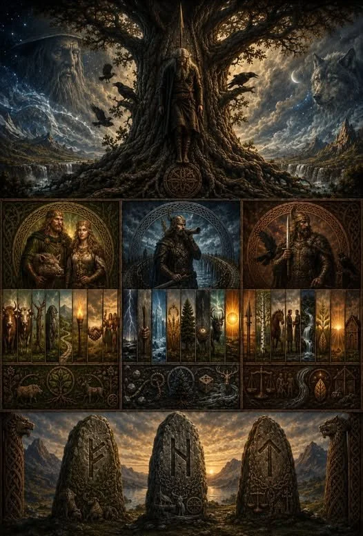 The Three Ættir of the Elder Futhark: History, Meaning, and Modern Interpretation