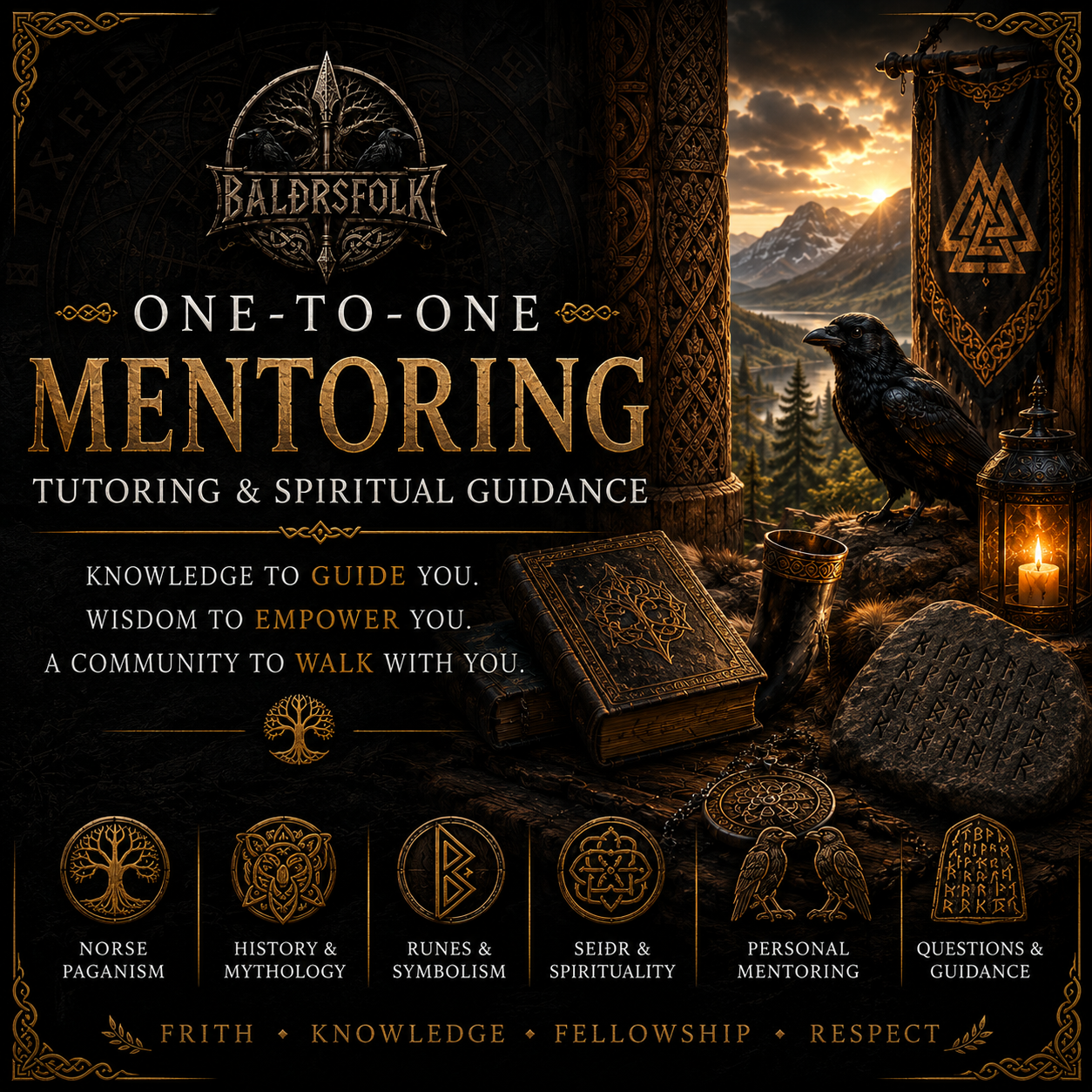 NEW - One-to-One Mentoring, Tutoring & Spiritual Guidance 