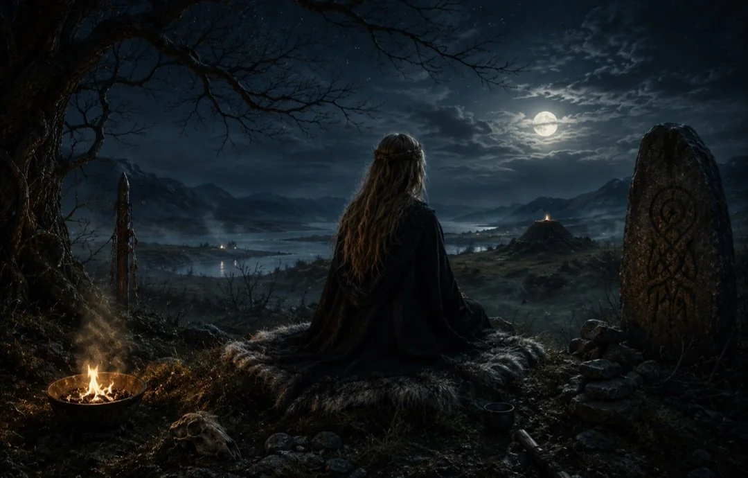 Útiseta: Sitting Out With the Unseen - The Mysterious Norse Practice of Seeking Hidden Knowledge