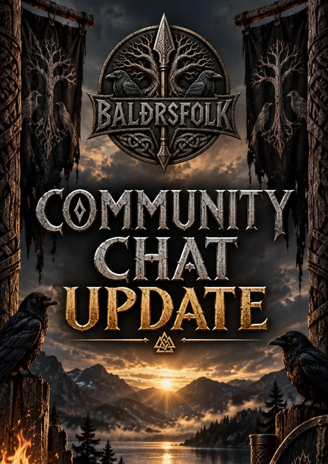 Balðrsfolk community chat Update