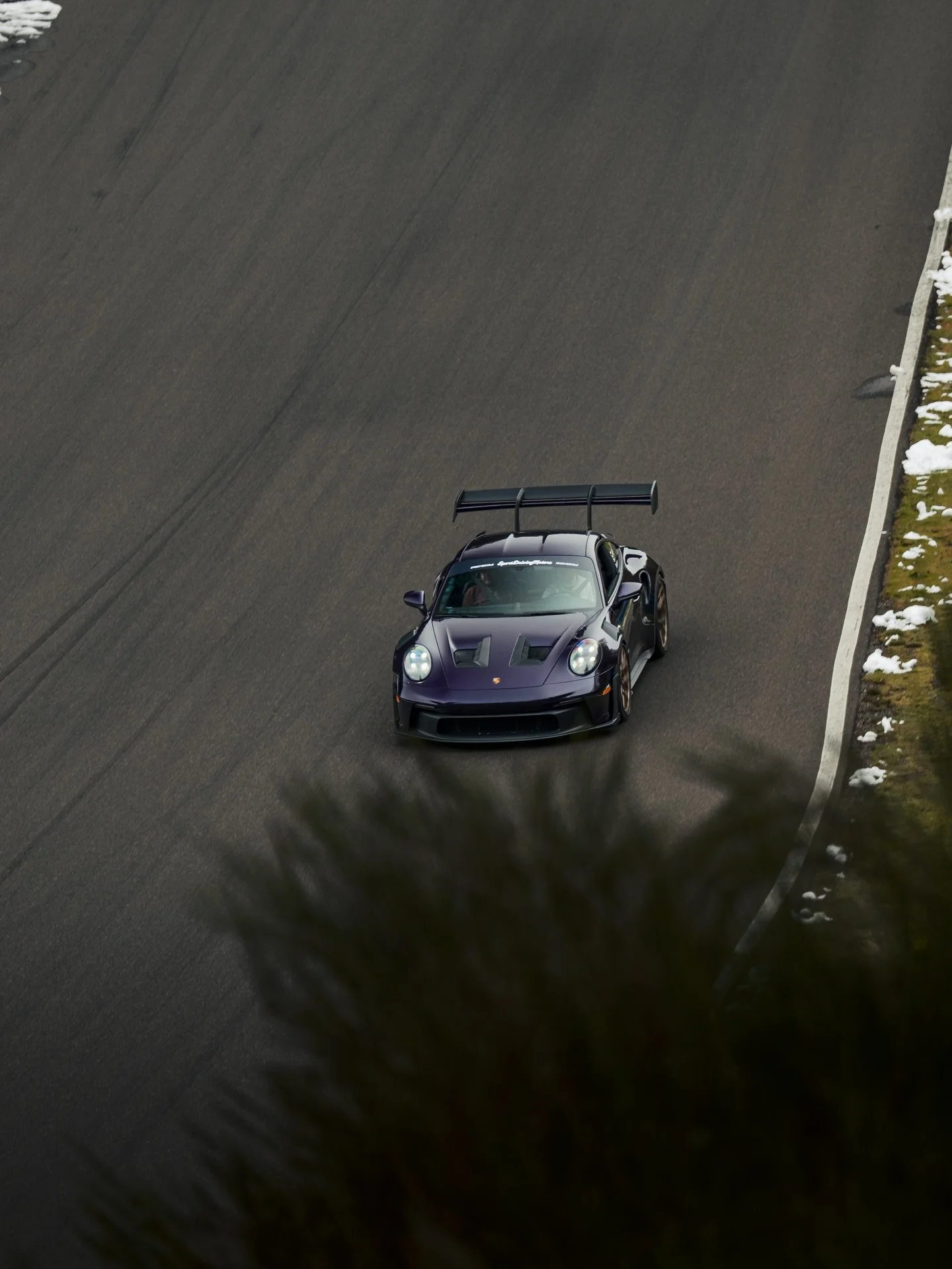 Some shots of the beautiful rental Porsche GT3RS on track during lead follow at SpringFest 2026.
Shot by: @joriphoto 

@importmeet 
@stancewars 
@sportdrivingmotors