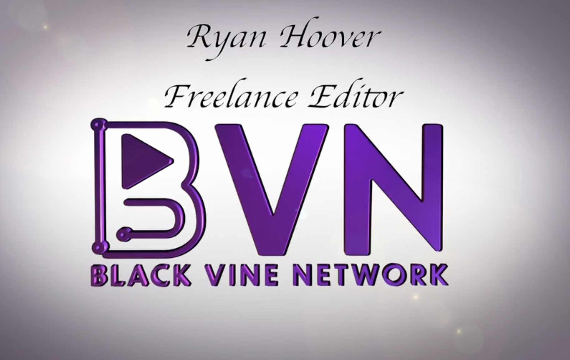 BVN Freelance Editing Showreel