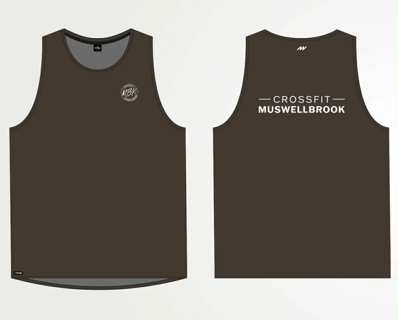 Ladies Brown Singlet
