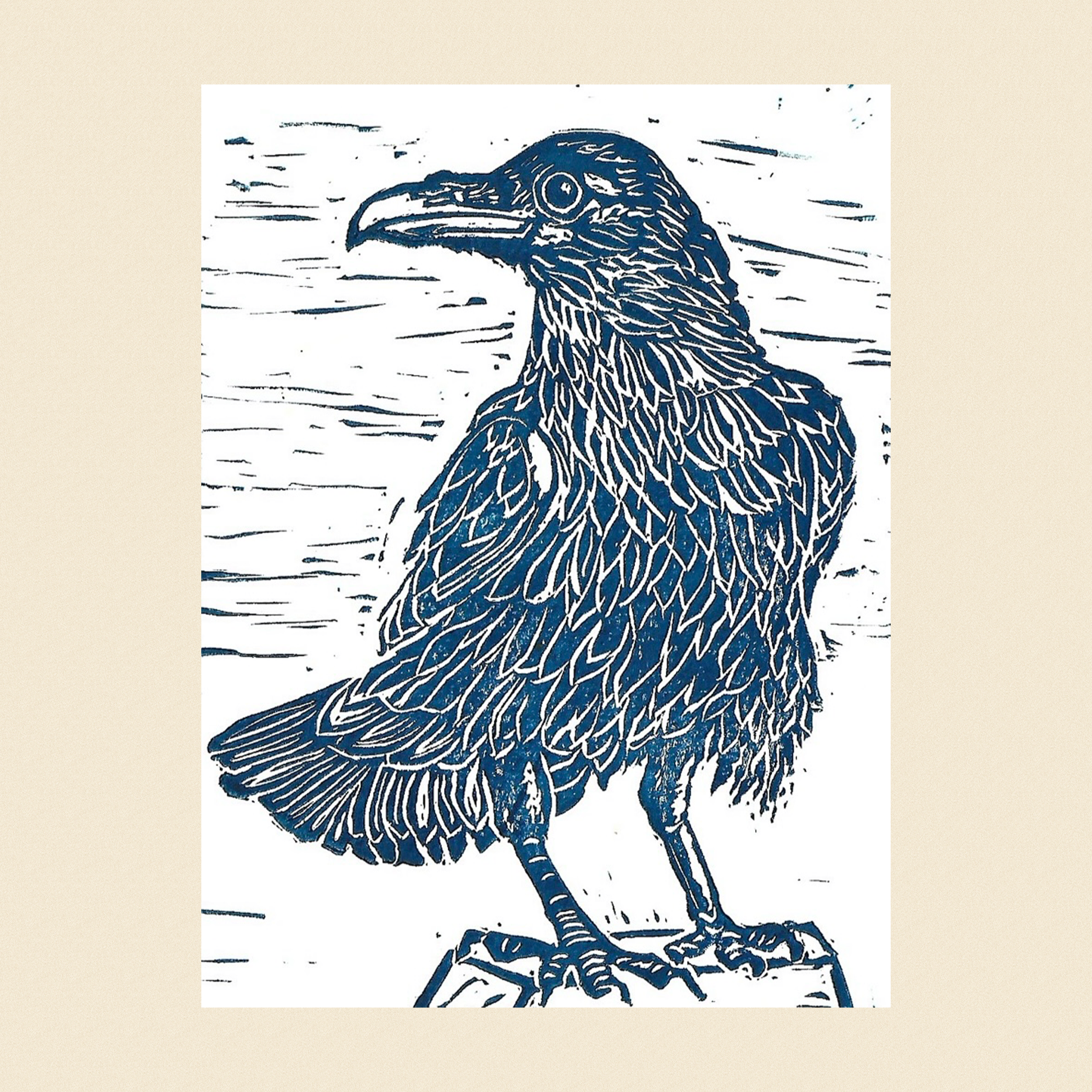 Crow 6x9 Print
