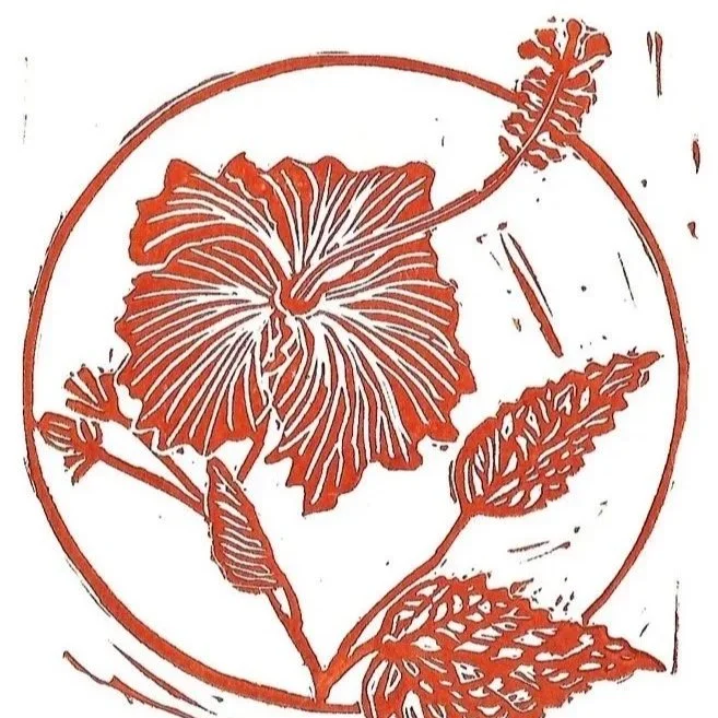 5x7 Block Print Cards - Plants Collection