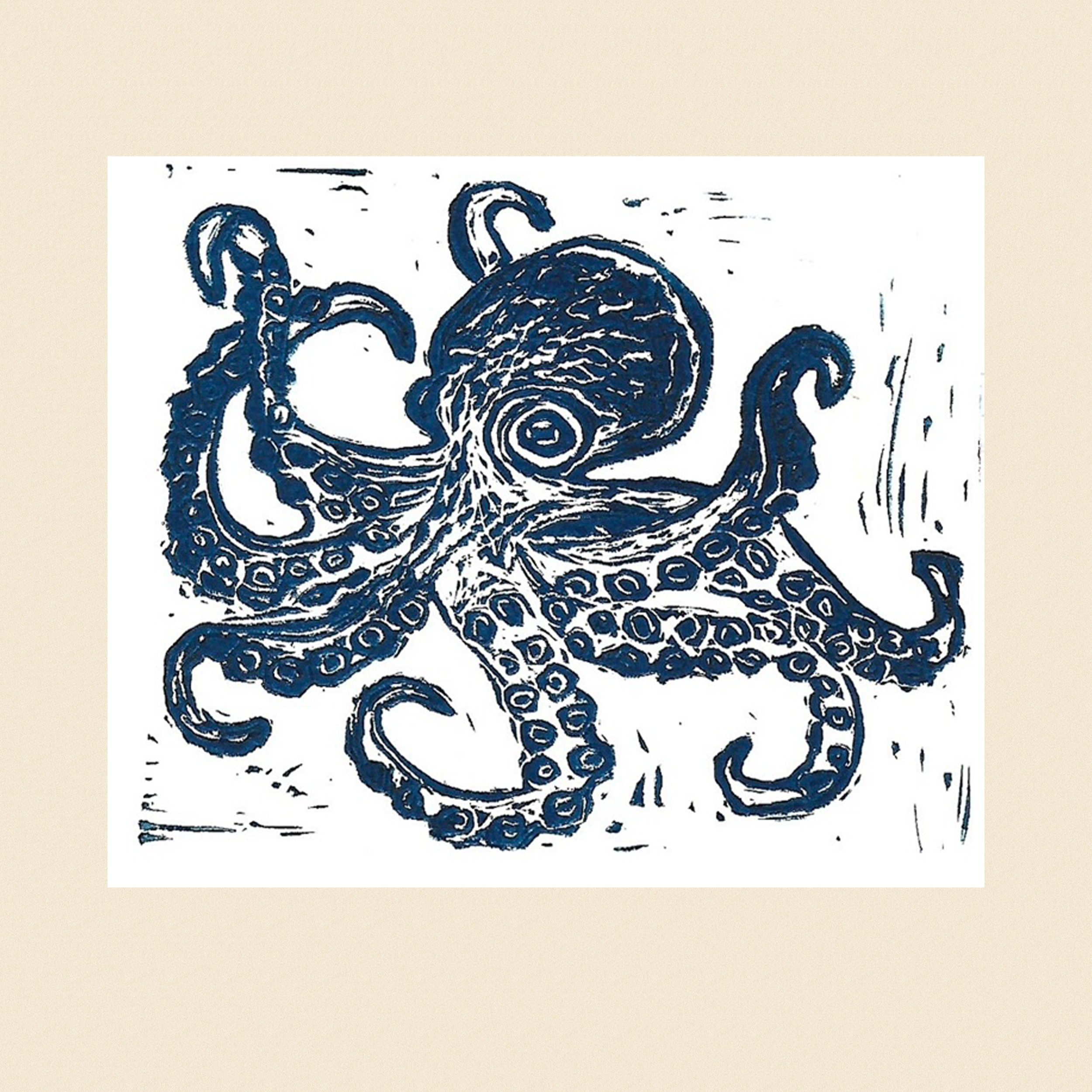 Octopus 6x9 Print