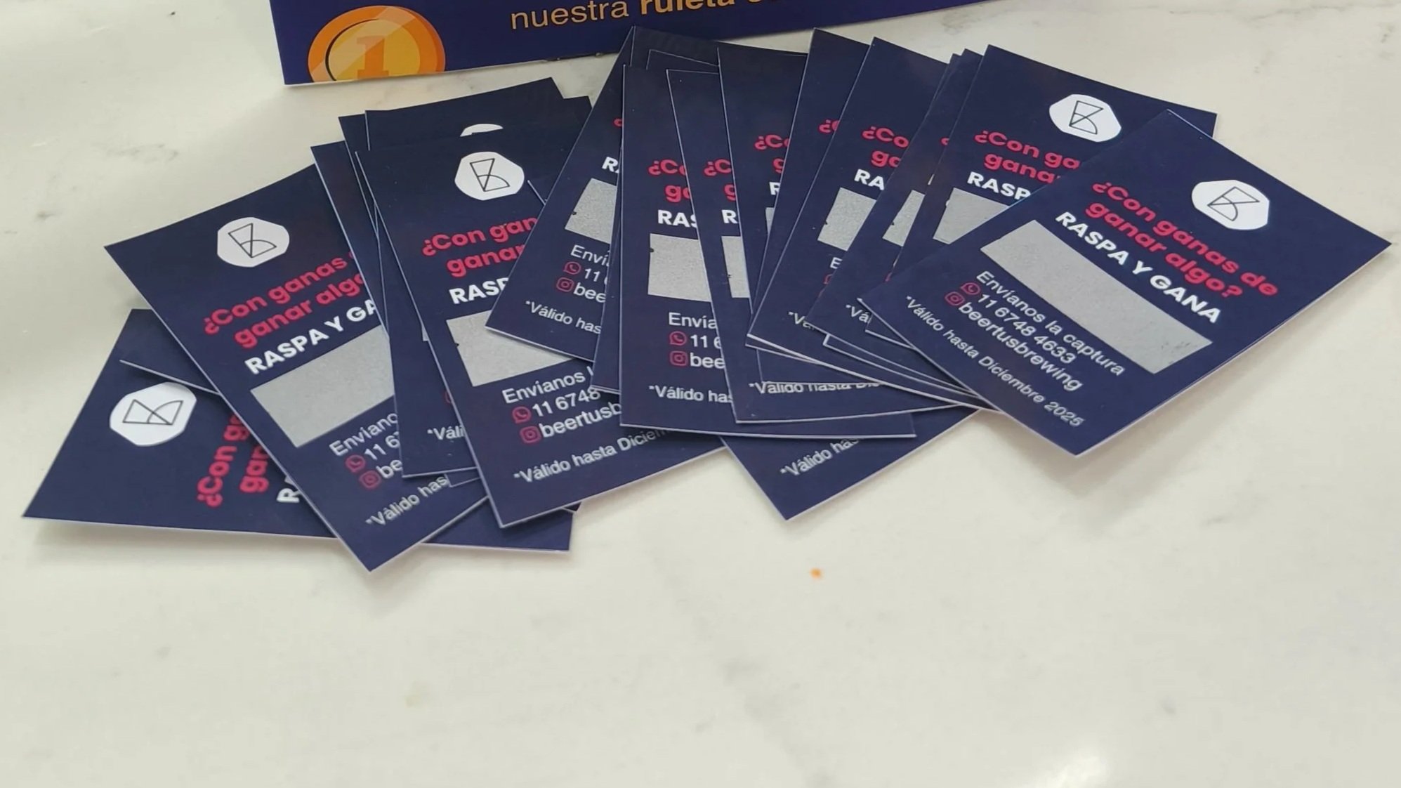 Juego de raspa y gana