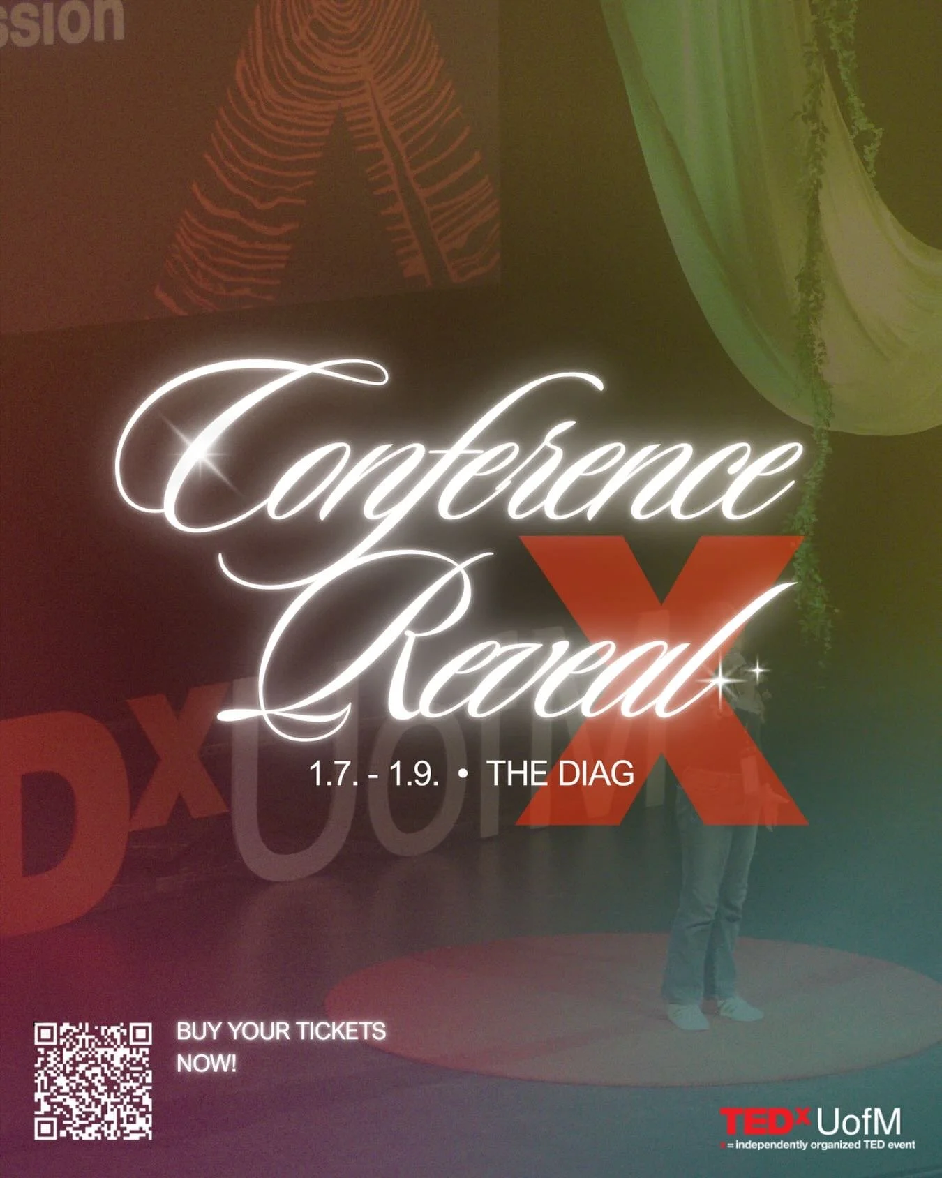 Get ready to experience TEDxUofM like never before.

Discover our conference theme, speakers, explore fun activities, and enjoy free goodies + treats from our sponsors. 

Find us on The Diag 1.7&ndash;1.9.